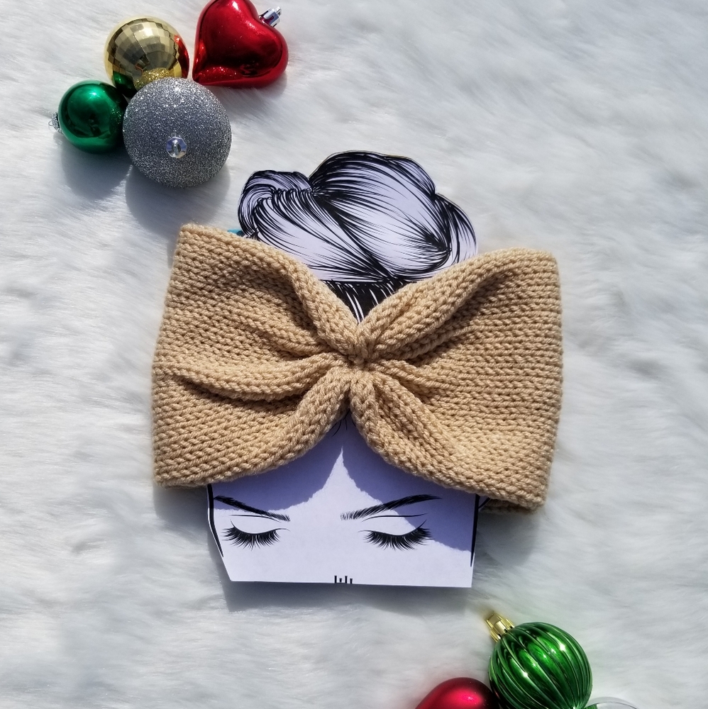 Rich.Meri Handmade Sandy Brown EarWarmer|Head Band